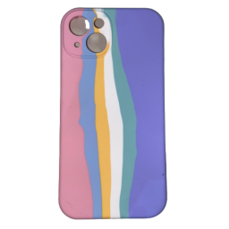 Protector colores arcoiris iphone 13